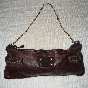 Leather clutch